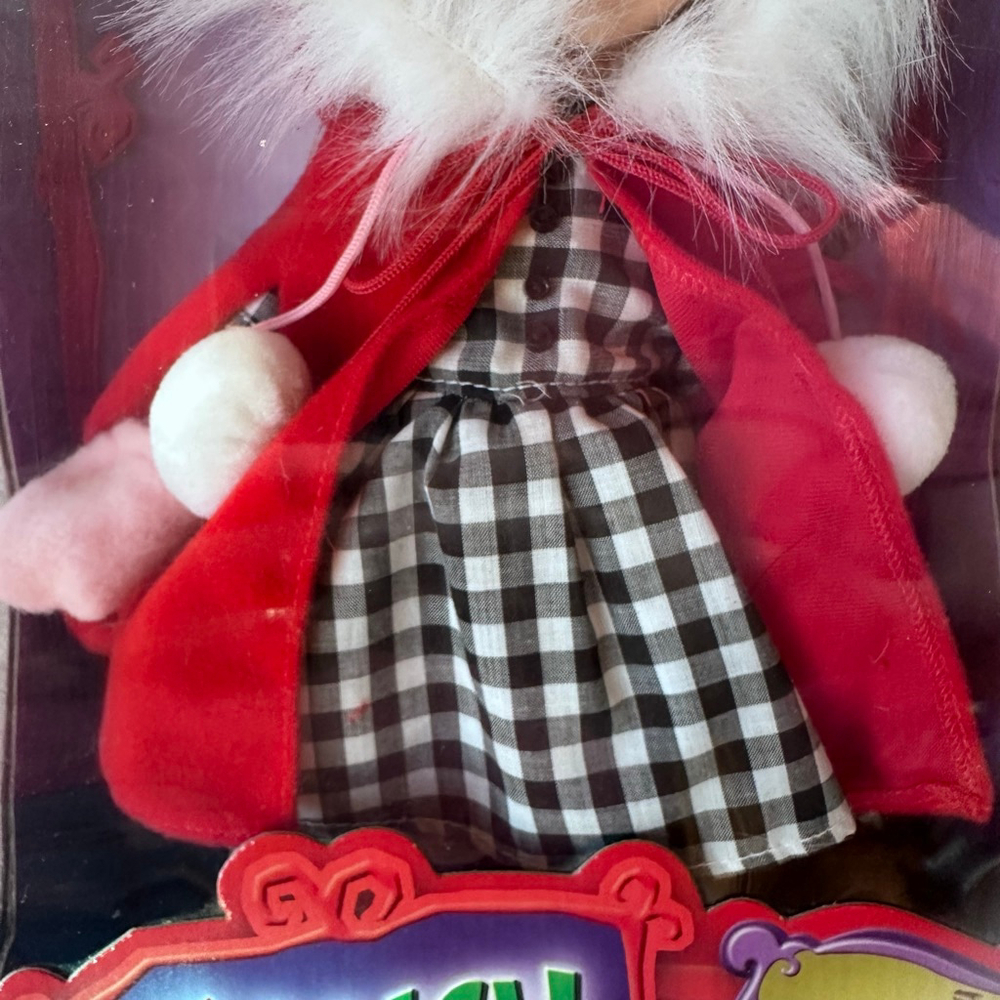 NIB VTG 2000 Playmates Dr Seuss The Grinch Whobilation Hair Cindy Lou Who Doll - Picture 5 of 15